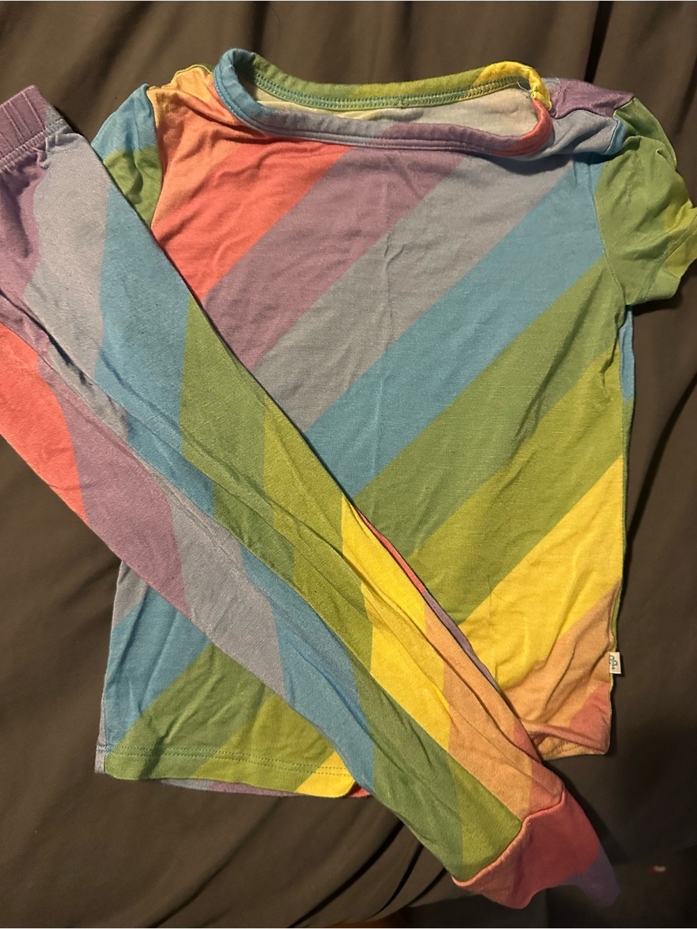 Posh Peanut Pastel Tie-Dye PJ’s